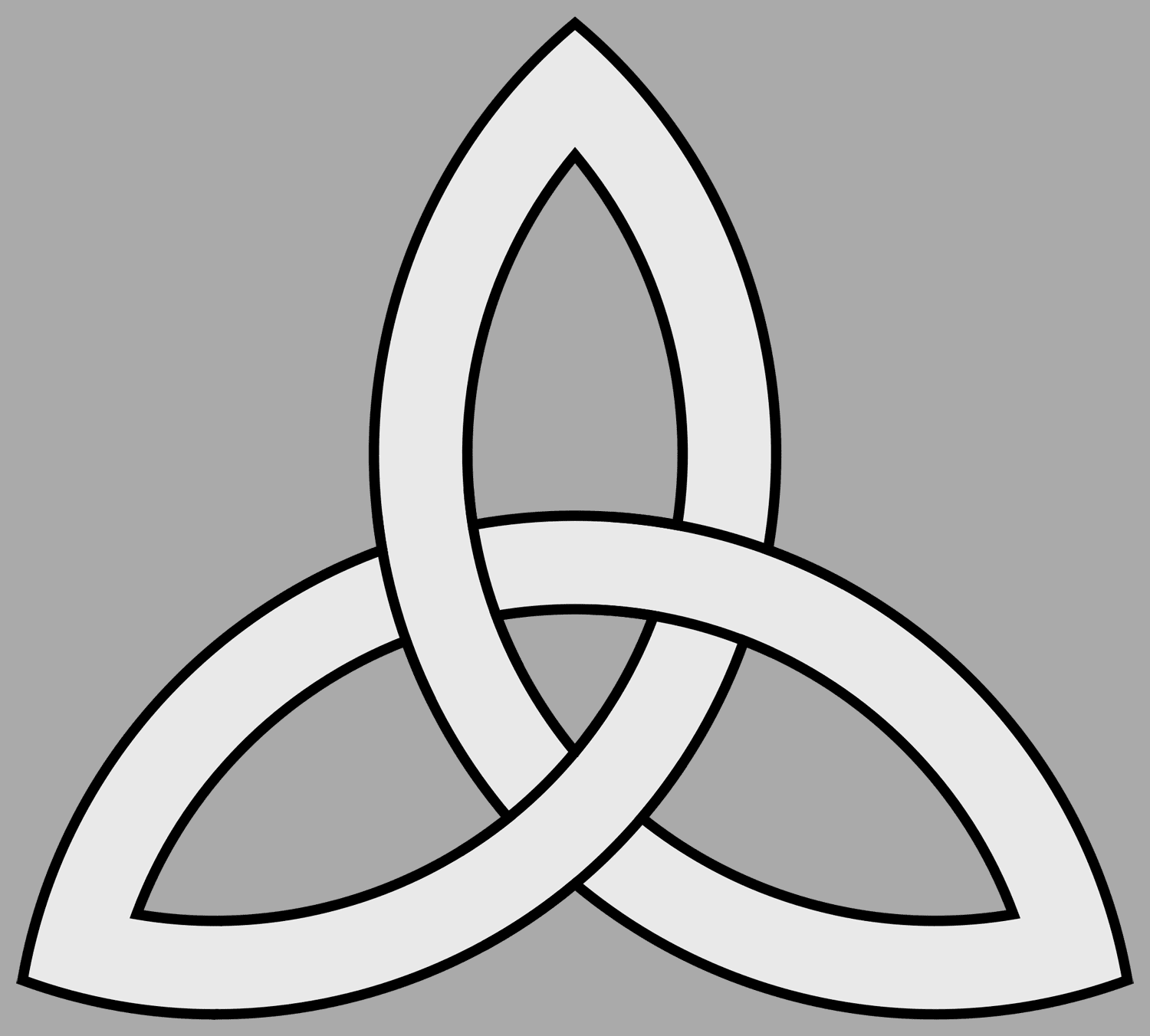 Triquetra design available for the lid.